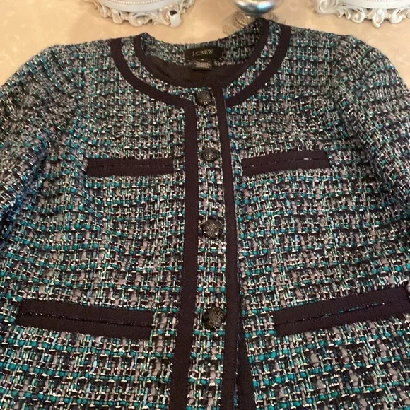 Classic Jcrew tweed Lady blazer - Picture 7 of 16